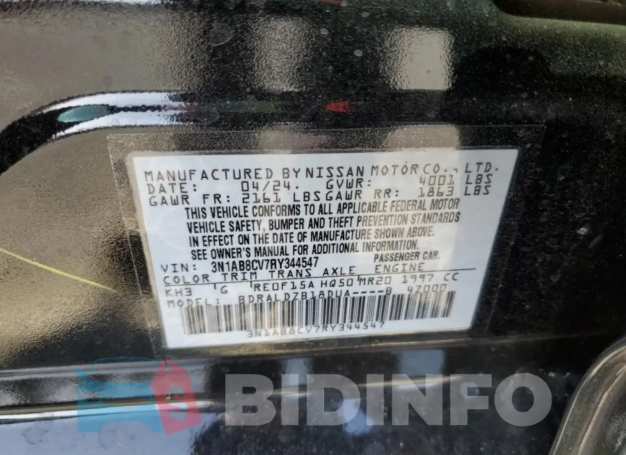 3N1AB8CV7RY344547 Photo# 12