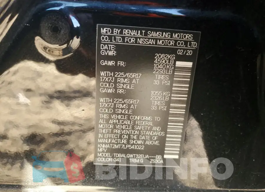 KNMAT2MT7LP541022 Photo# 13