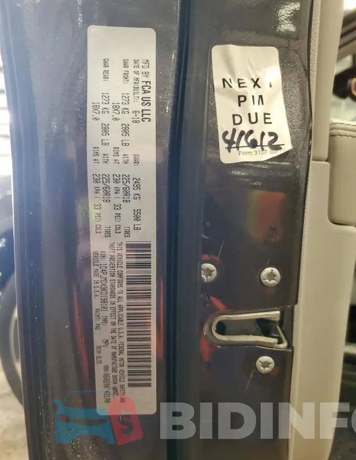 1C4PJMDX9KD198101 Photo# 14