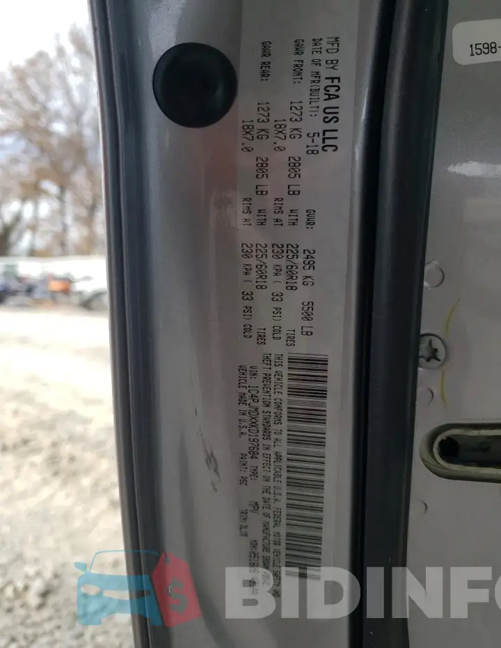 1C4PJMDXXKD197684 Photo# 14