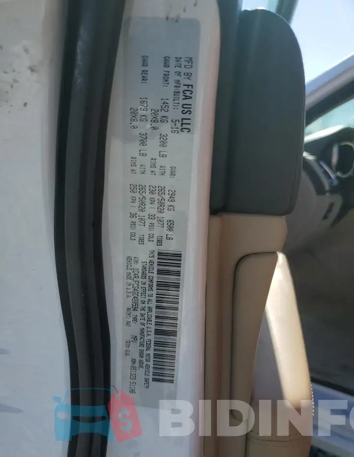 1C4RJFCG4GC420594 Photo# 13