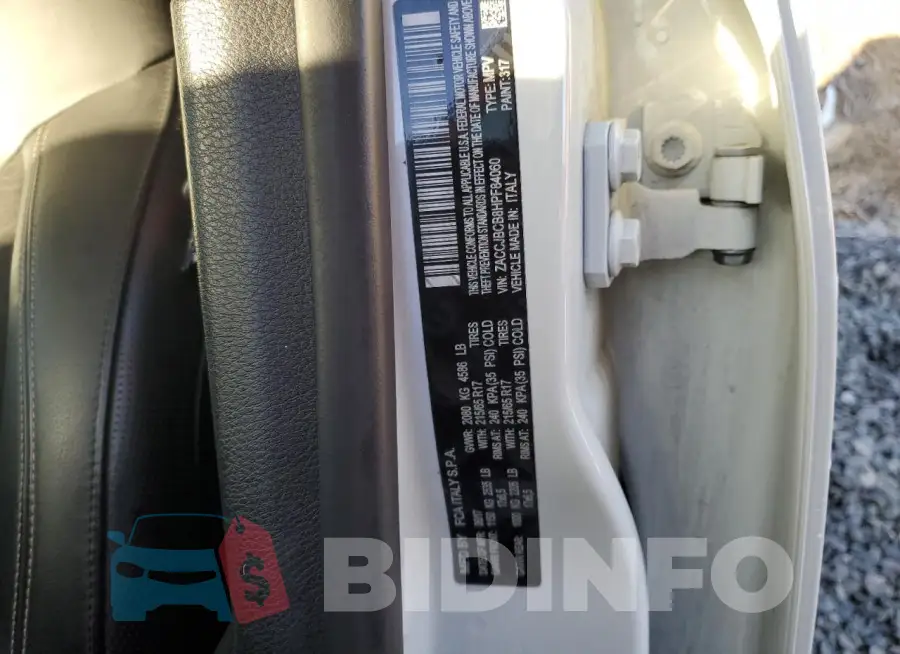 ZACCJBCB8HPF84060 Photo# 12