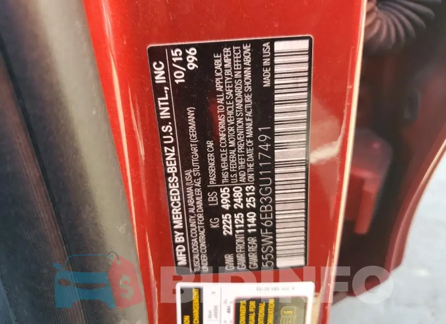 55SWF6EB3GU117491 Photo# 13