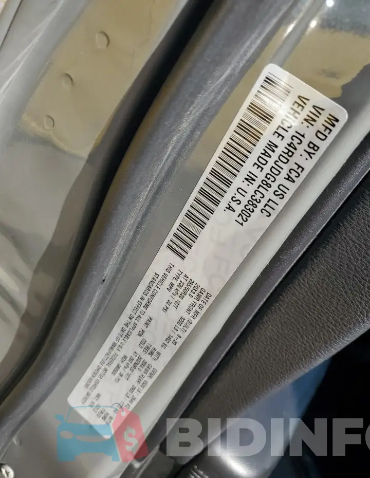 1C4RDJDG8LC383021 Photo# 14