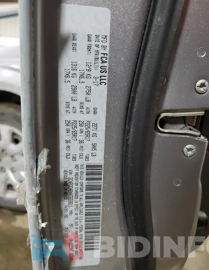 3C4PDCABXHT633611 Photo# 13