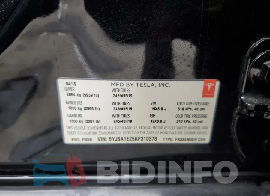 5YJSA1E25KF310378 Photo# 12