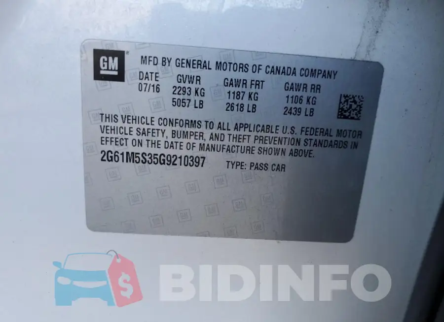2G61M5S35G9210397 Photo# 12