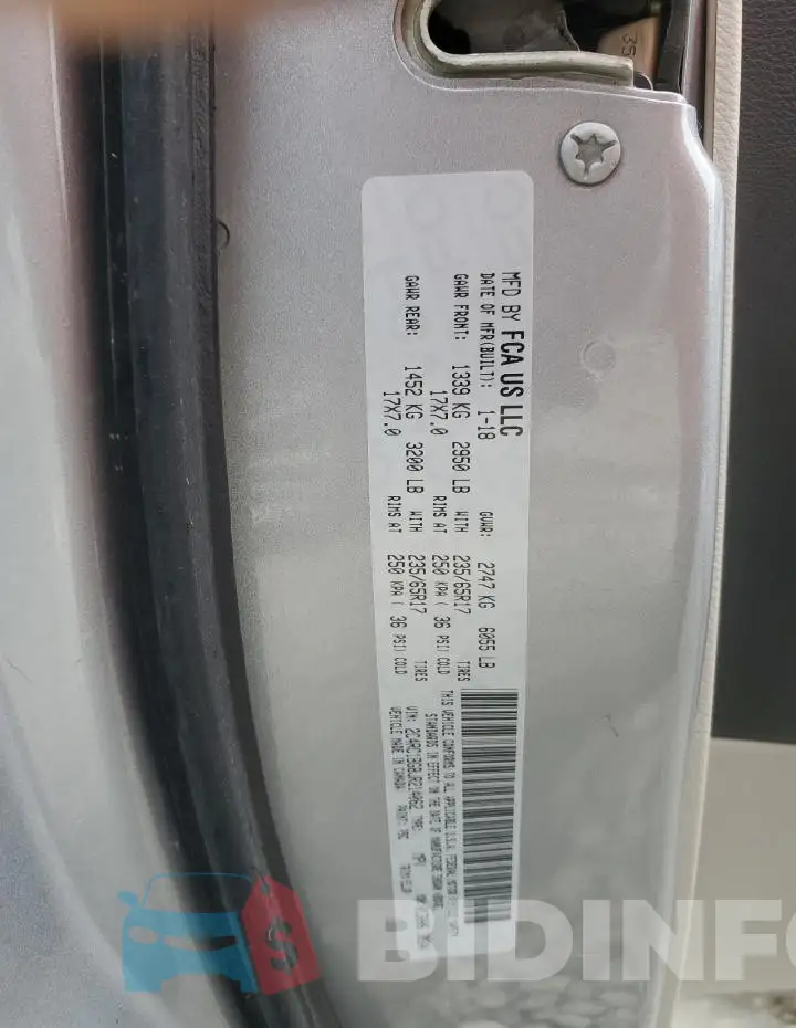 2C4RC1BG8JR214062 Photo# 13