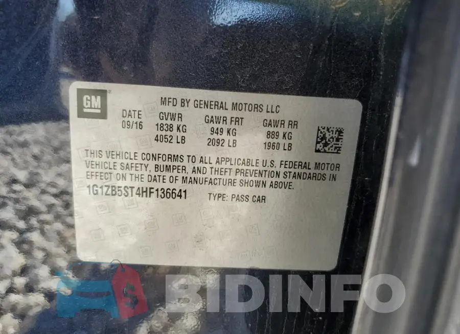 1G1ZB5ST4HF136641 Photo# 12