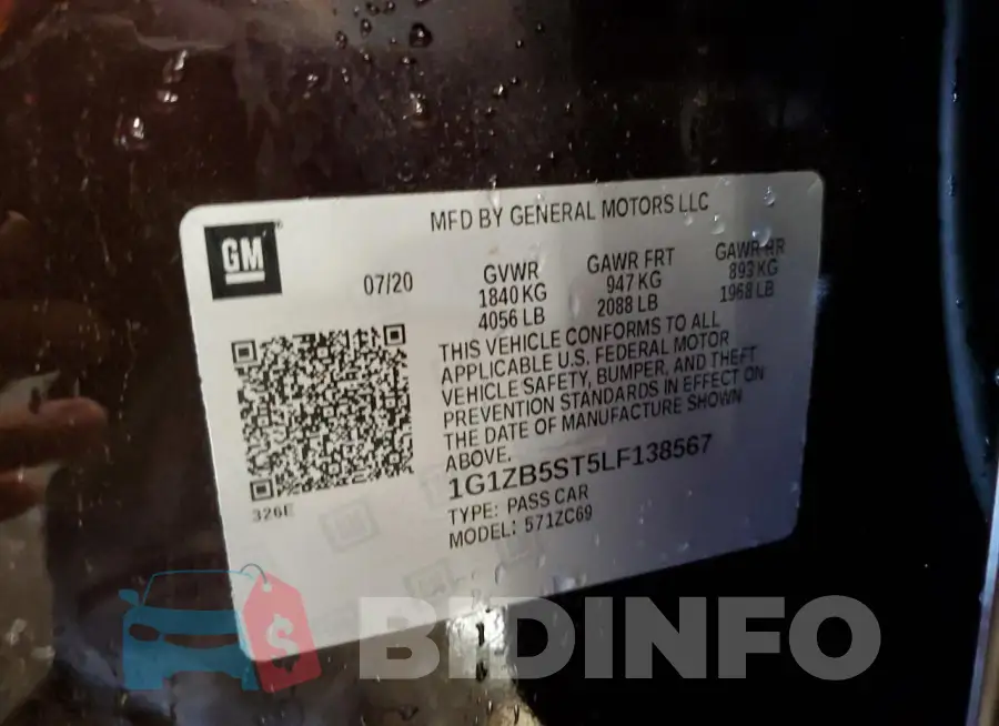 1G1ZB5ST5LF138567 Photo# 13