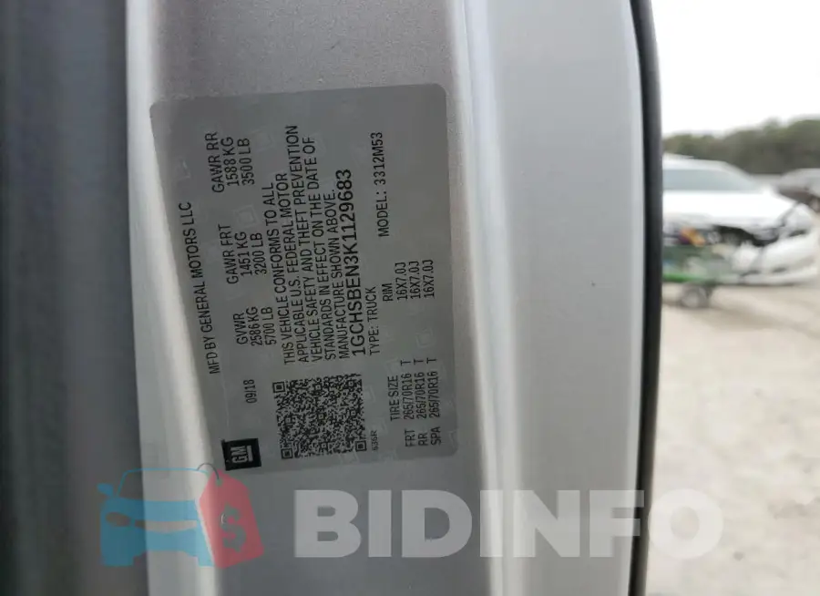 1GCHSBEN3K1129683 Photo# 12