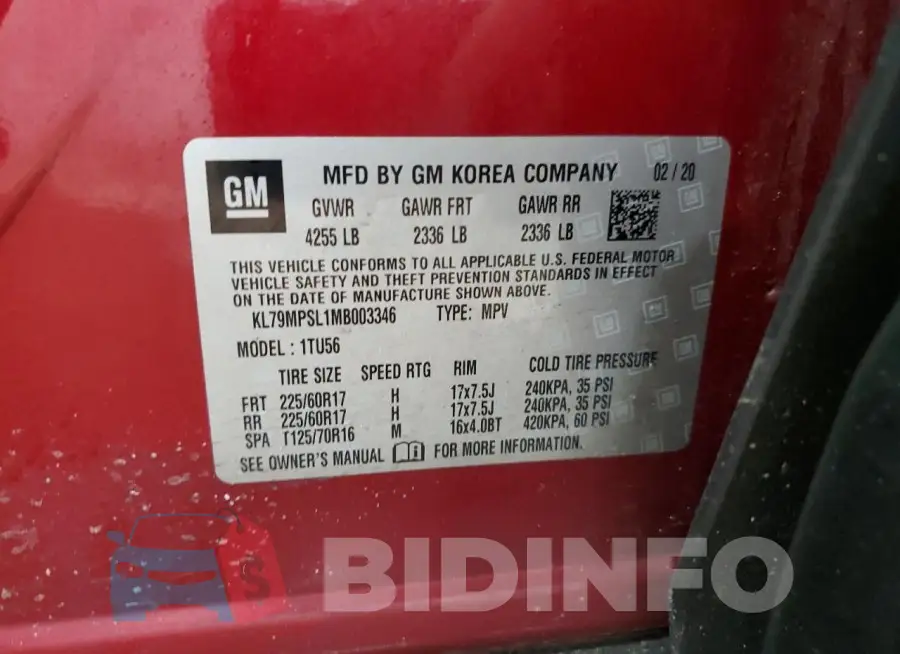 KL79MPSL1MB003346 Photo# 13