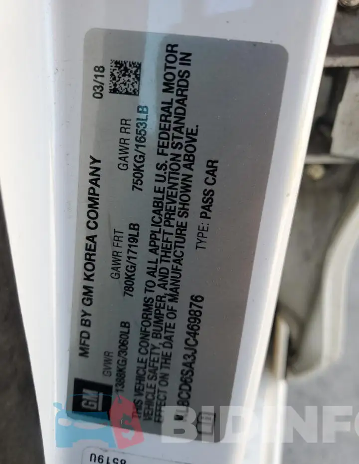 KL8CD6SA3JC469876 Photo# 13