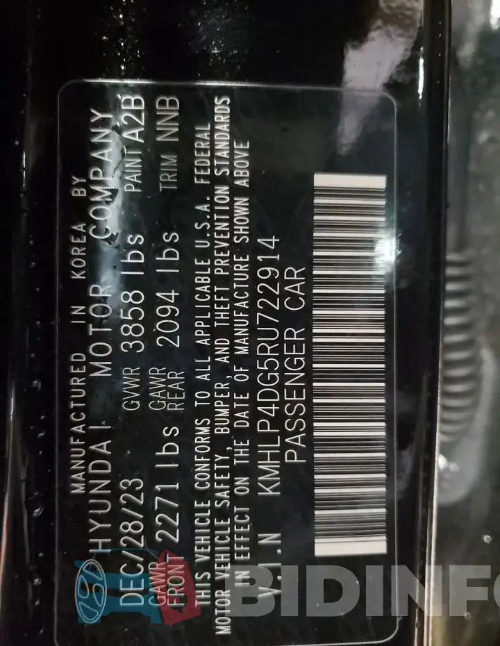 KMHLP4DG5RU722914 Photo# 13