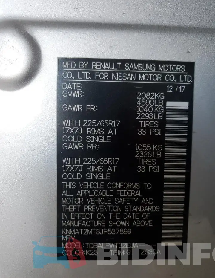 KNMAT2MT3JP537899 Photo# 12