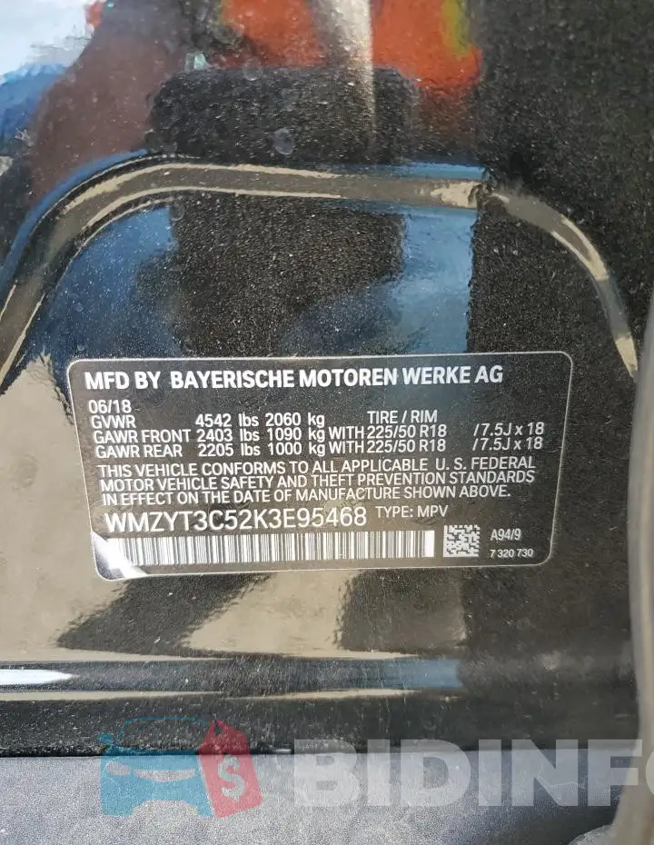 WMZYT3C52K3E95468 Photo# 13