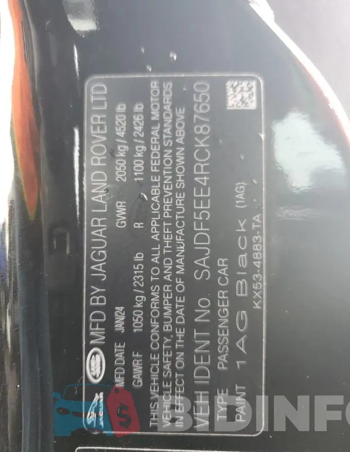 SAJDF5EE4RCK87650 Photo# 13