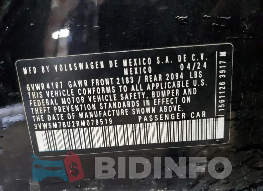 3VW5M7BU2RM079519 Photo# 12