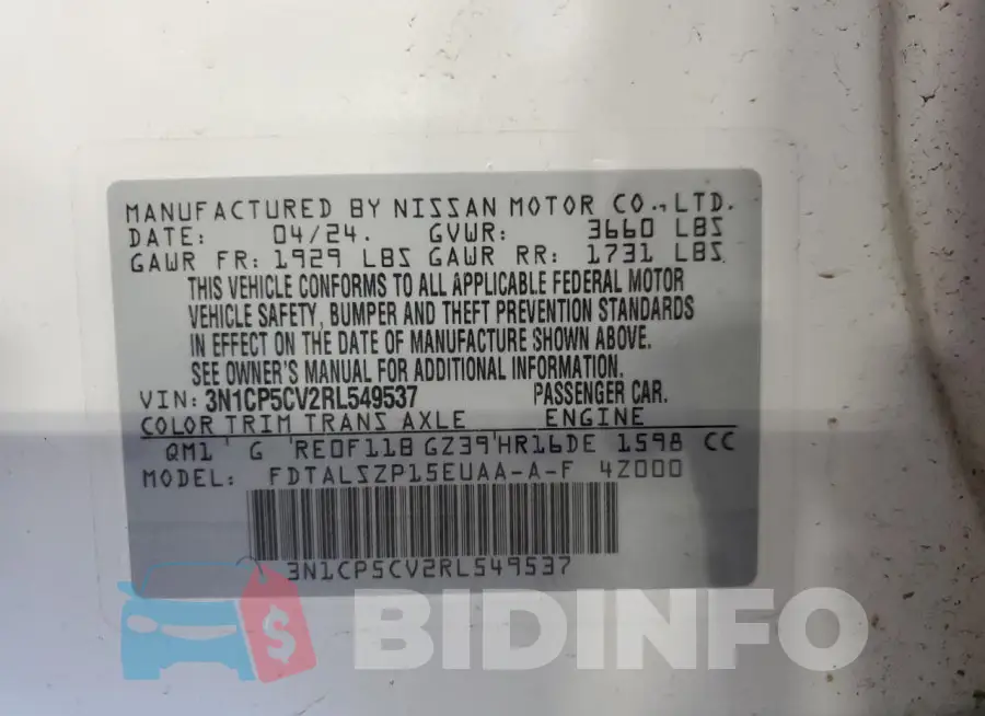 3N1CP5CV2RL549537 Photo# 14