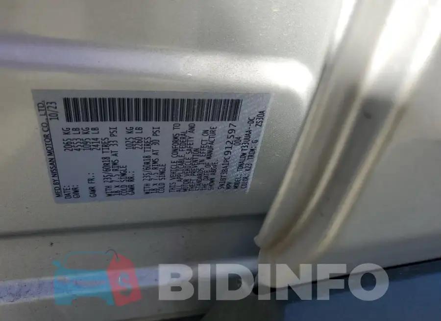 5N1BT3BA1PC912597 Photo# 13