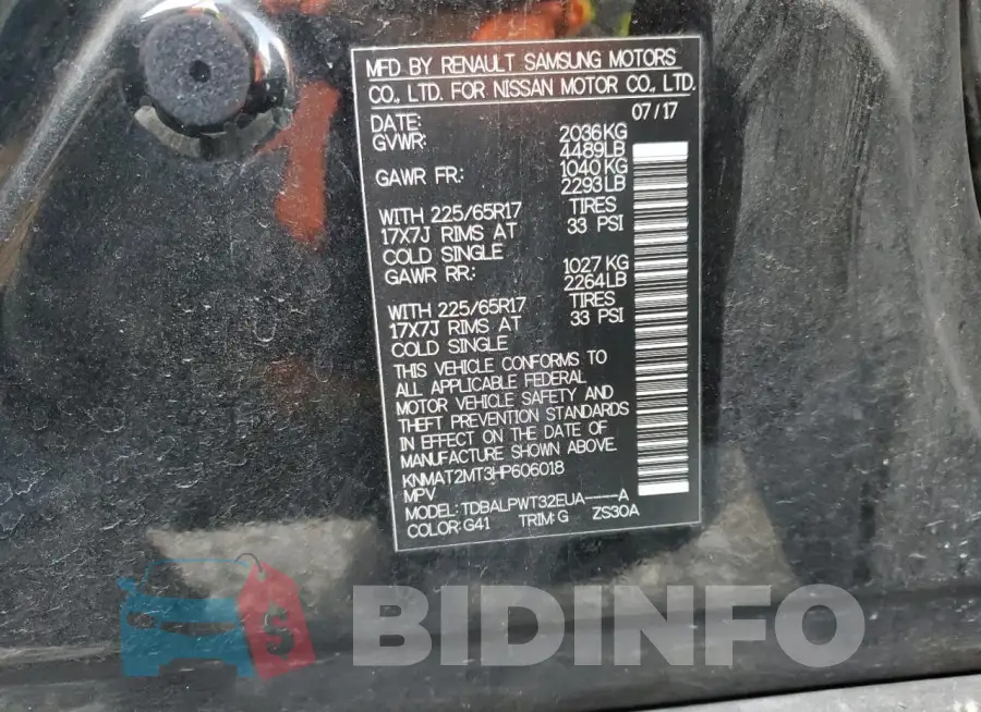 KNMAT2MT3HP606018 Photo# 12