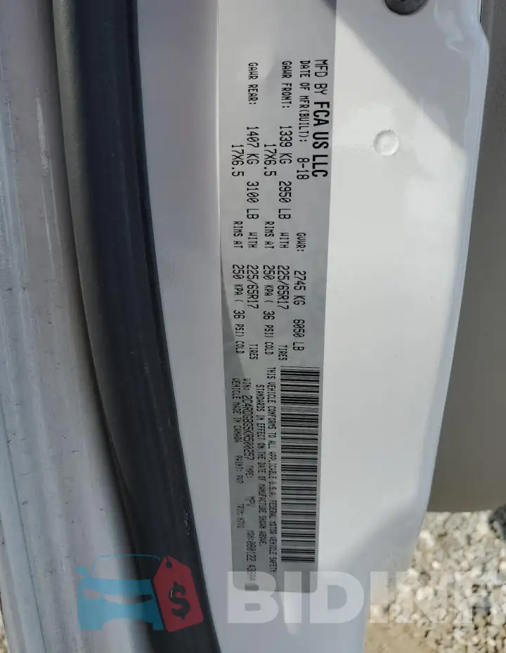 2C4RDGBG5KR500257 Photo# 14