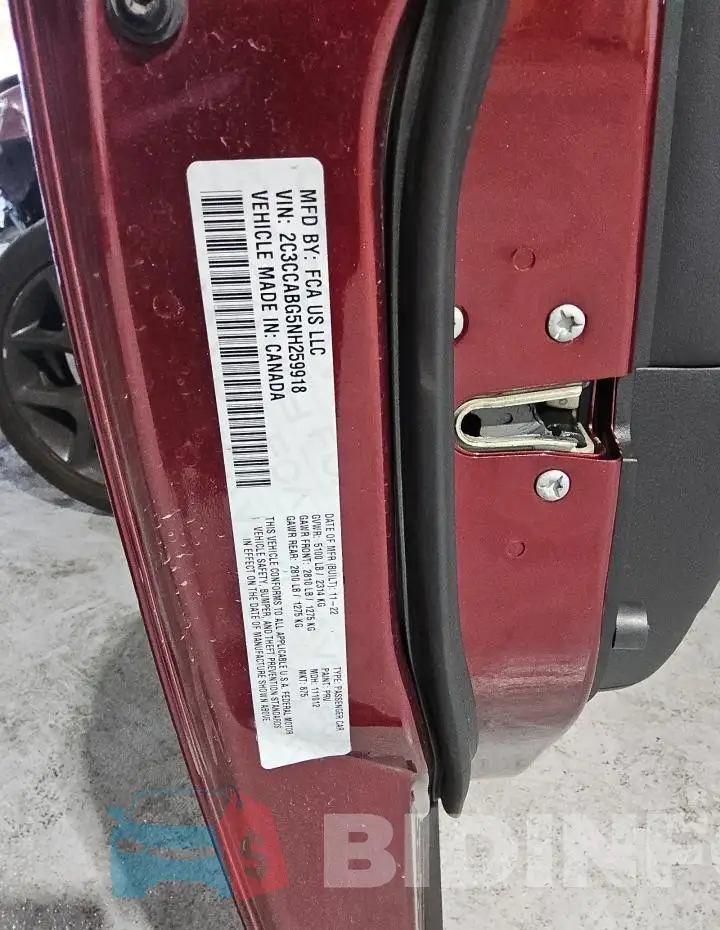 2C3CCABG5NH259918 Photo# 12