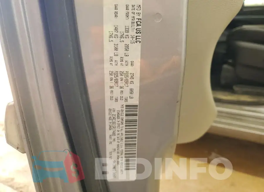 2C4RC1BG1GR174089 Photo# 13