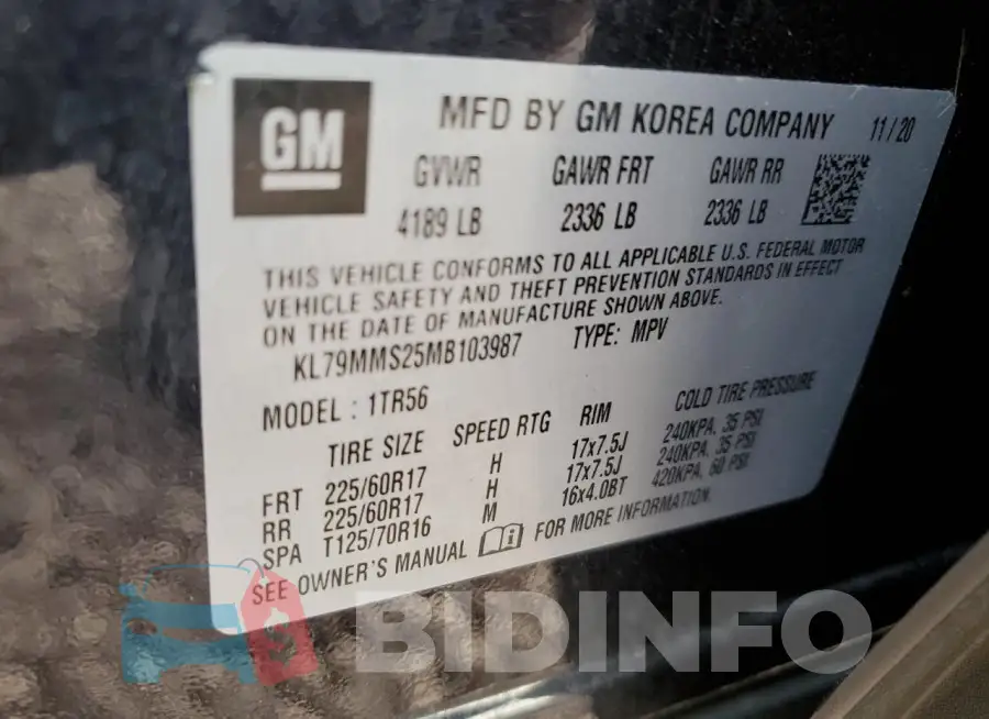 KL79MMS25MB103987 Photo# 14