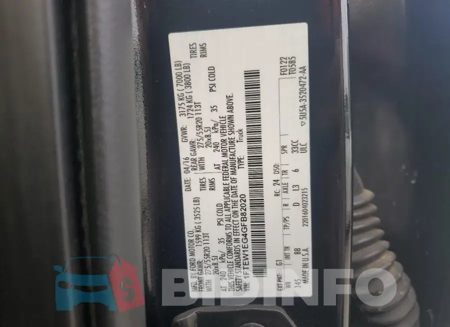 1FTEW1EG4GFB82020 Photo# 12