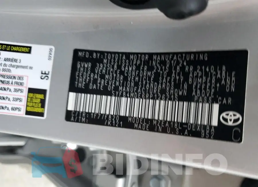 5YFB4MDE6RP126215 Photo# 13