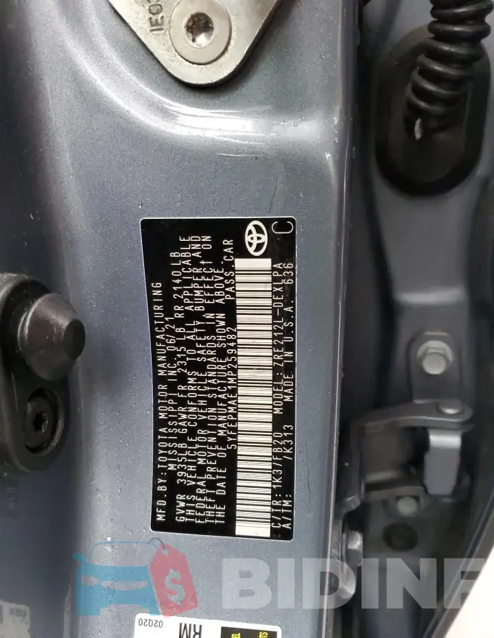 5YFEPMAE1MP259482 Photo# 12