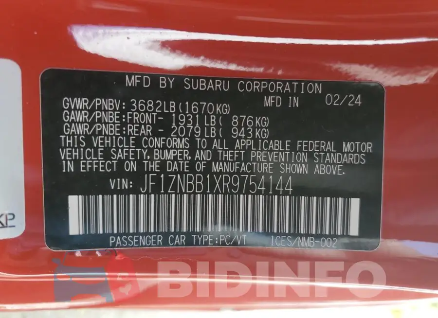 JF1ZNBB1XR9754144 Photo# 13
