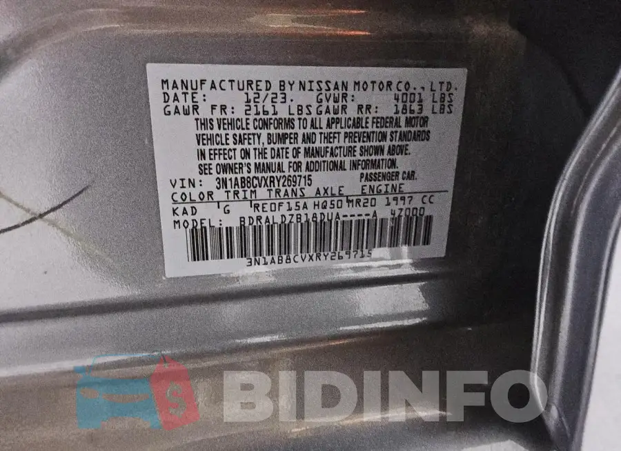 3N1AB8CVXRY269715 Photo# 13