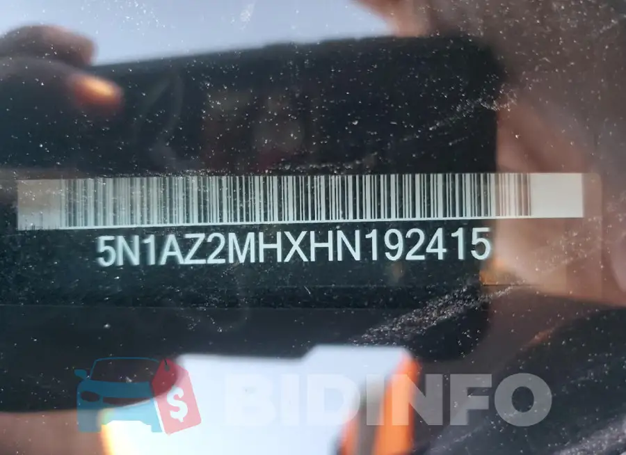 5N1AZ2MHXHN192415 Photo# 13