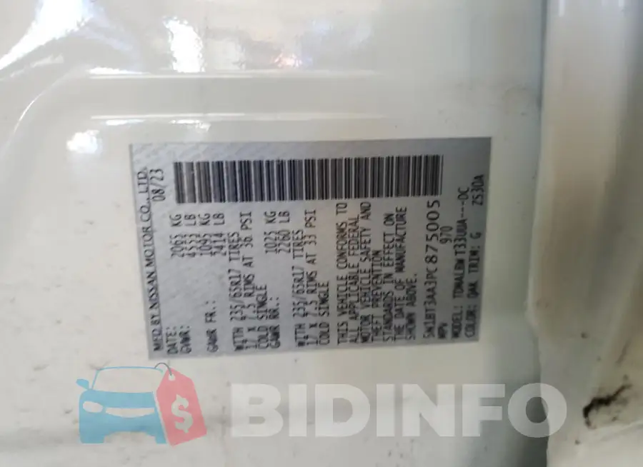 5N1BT3AA3PC875005 Photo# 13