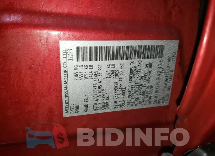 5N1BT3BA2PC942336 Photo# 12