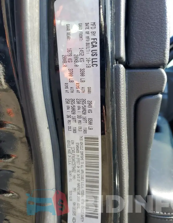 1C4RJFAG4KC579482 Photo# 14