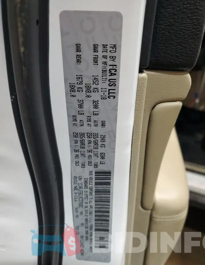 1C4RJFBG1KC578921 Photo# 13
