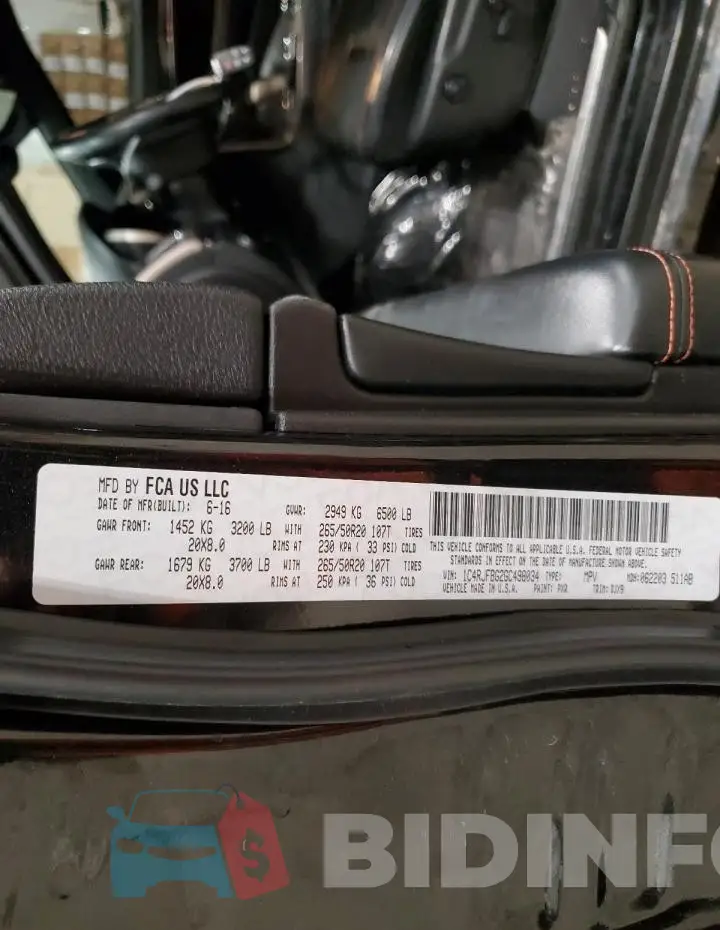 1C4RJFBG2GC498034 Photo# 13