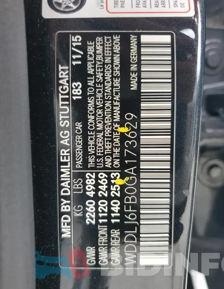 WDDLJ6FB0GA173629 Photo# 13