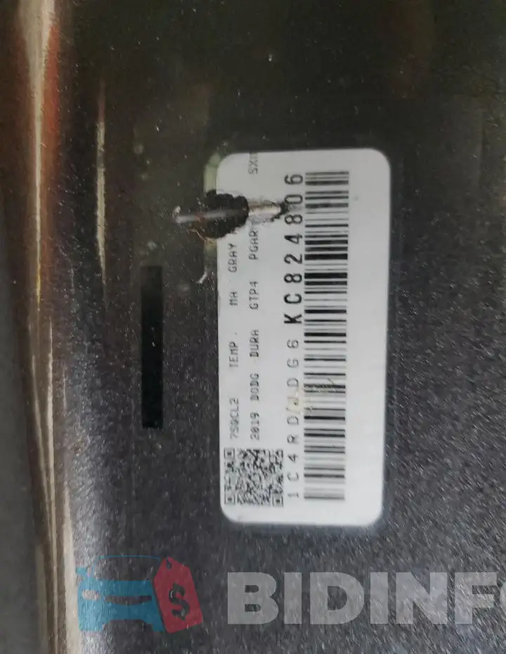 1C4RDJDG6KC824806 Photo# 13