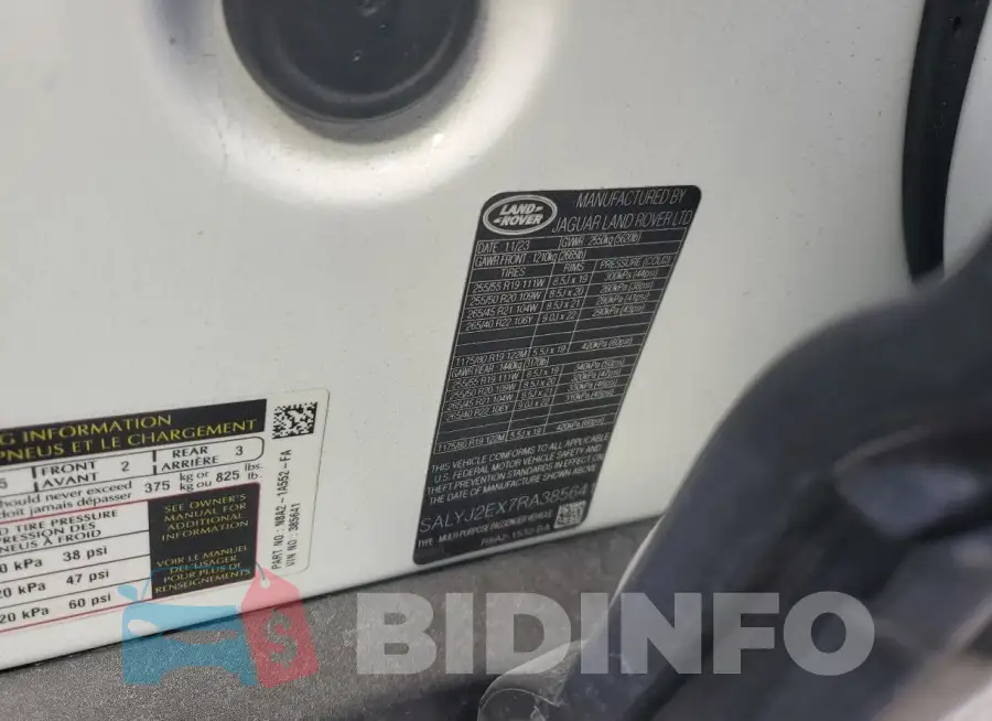 SALYJ2EX7RA385641 Photo# 13