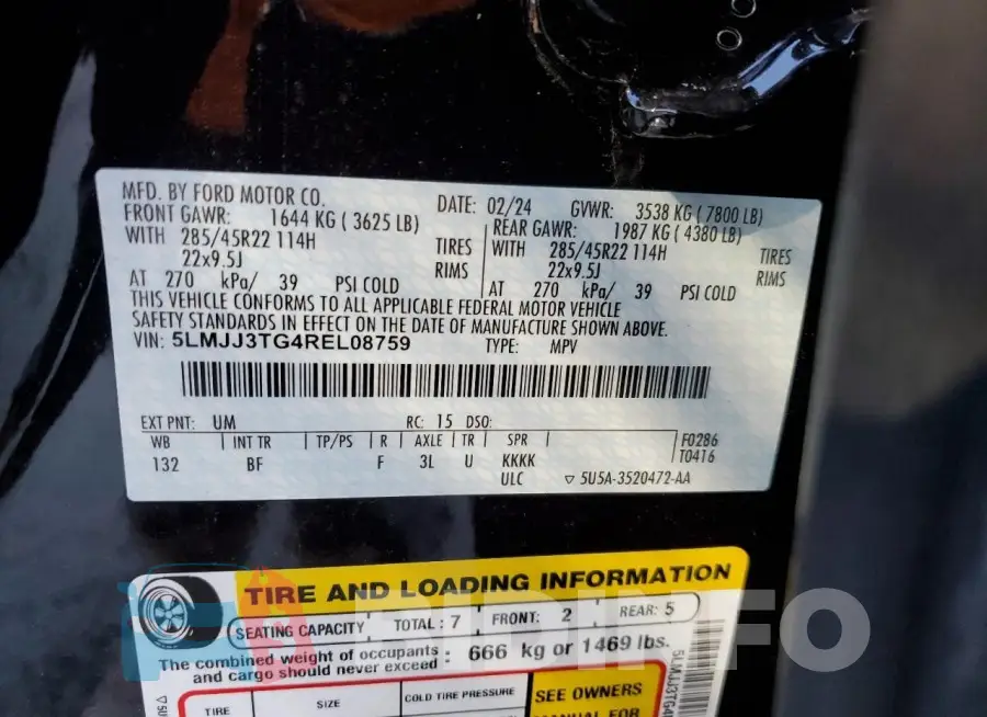 5LMJJ3TG4REL08759 Photo# 14