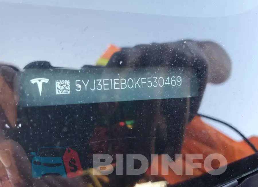 5YJ3E1EB0KF530469 Photo# 12