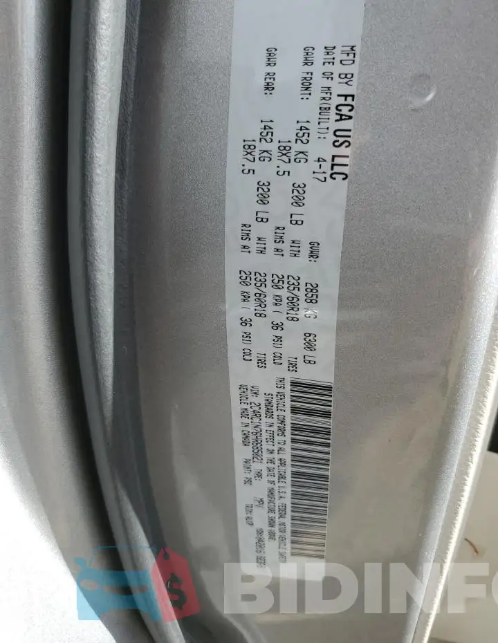 2C4RC1N76HR685021 Photo# 13