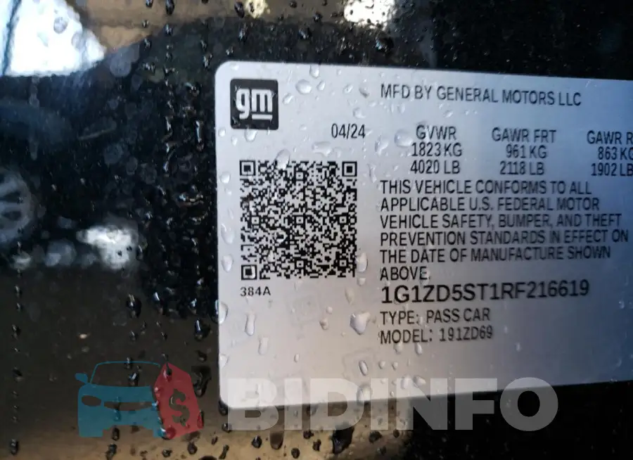 1G1ZD5ST1RF216619 Photo# 12