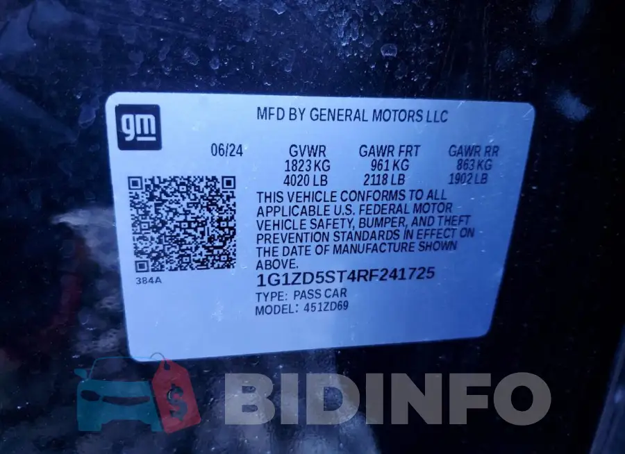 1G1ZD5ST4RF241725 Photo# 12