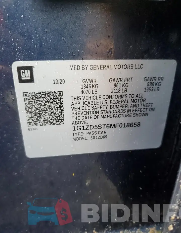 1G1ZD5ST6MF018658 Photo# 12