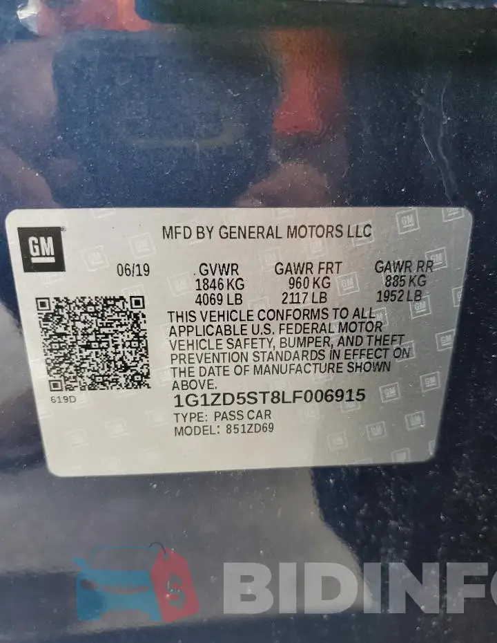 1G1ZD5ST8LF006915 Photo# 12